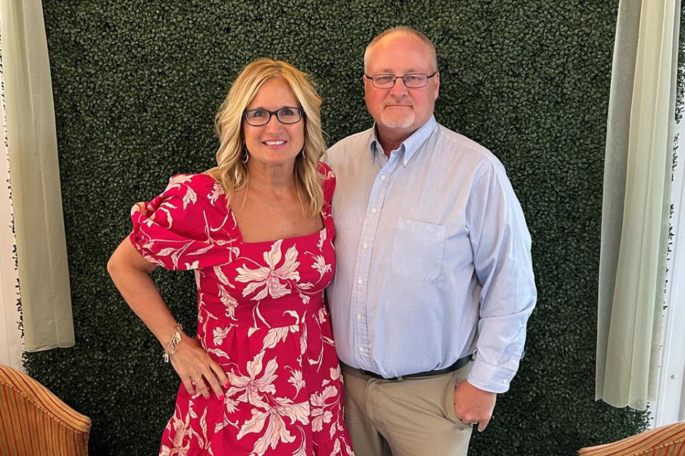 Jennifer and Shawn McDonald Portrait of Jennifer and Shawn McDonald.